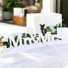 Picture of Mr & mrs table word