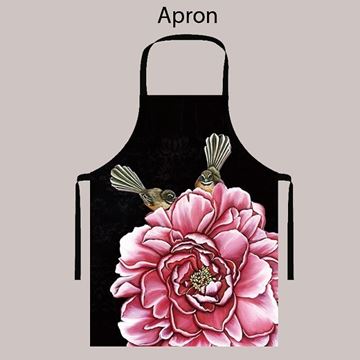 Picture of Fantail flower apron