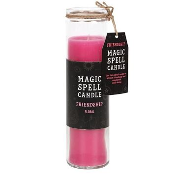 Picture of Floral friendship tube candle