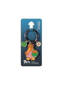 Picture of Keyring kiwi girl w/charms