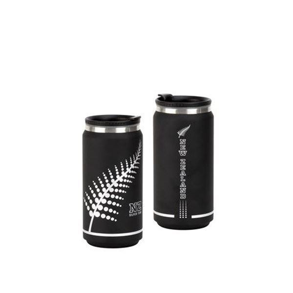 Picture of Travel mug metal silver fern