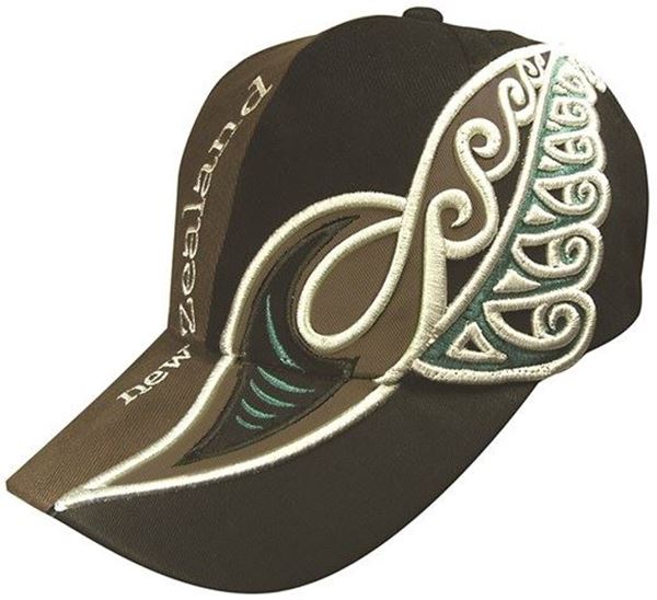Picture of Hat koru/frond brown