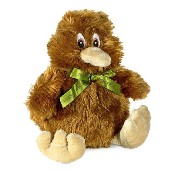 Picture of Kiwi sitting green ribbon