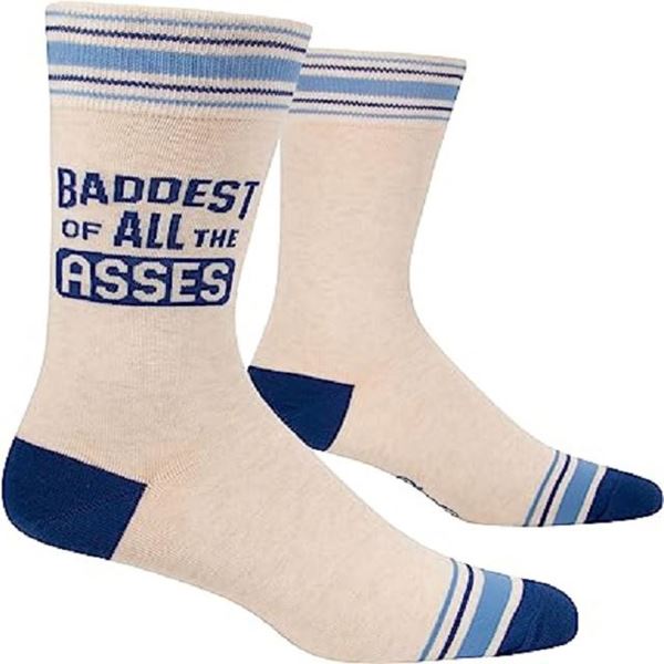 Picture of Mens baddest of asses socks