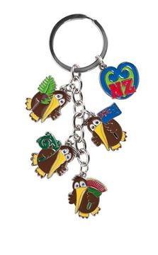 Picture of Keyring metal 4 kiwis