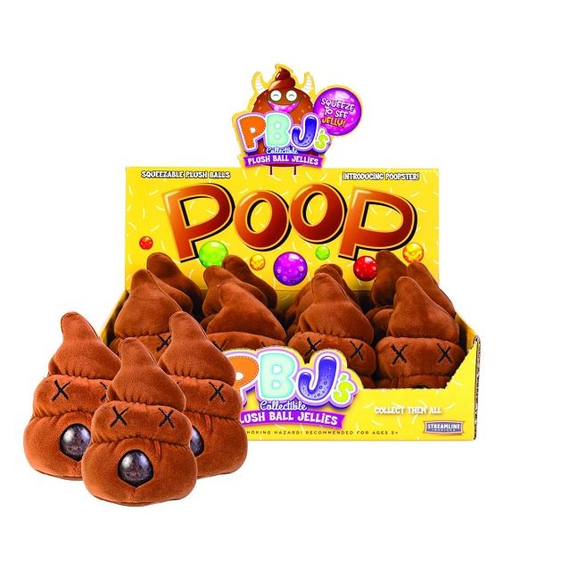 Poo plush ball jellies Gift Shop Glenfield Souvenirs Kiwiana