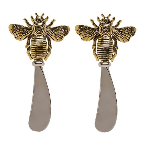 Picture of S/2 bee cheese knife set