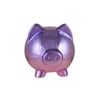 Picture of Violet metallic piggy bank
