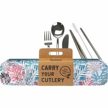 Picture of Palm fronds cutlery