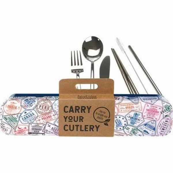 Picture of Passport stamps cutlery
