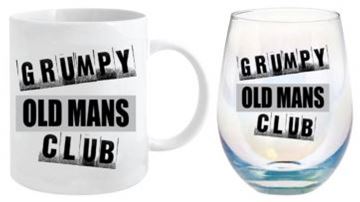Picture of Grumpy mug/stemless glass set