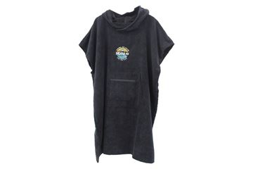 Picture of Kids black towel hoodie