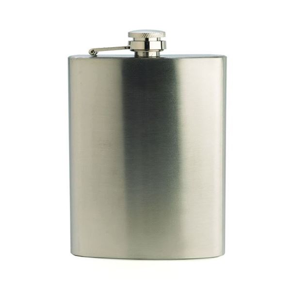 Picture of Plain metal hip flask