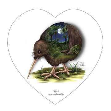 Picture of Heart kiwi 15cm