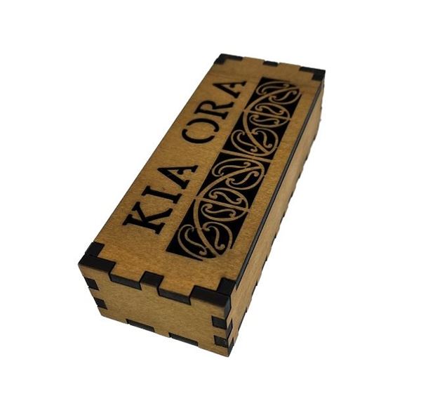 Picture of Rimu box kia ora