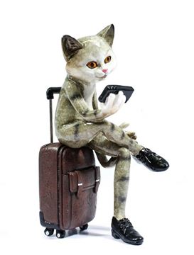 Picture of Travelling cat grey