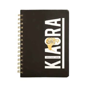 Picture of Kia ora notebook black A5