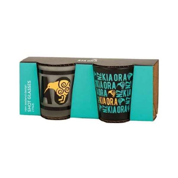 Picture of Kia ora shotglass S/2