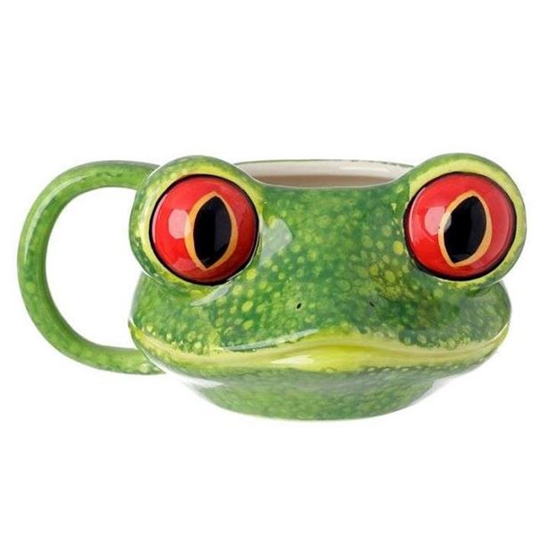Picture of Frog head ceramic mug