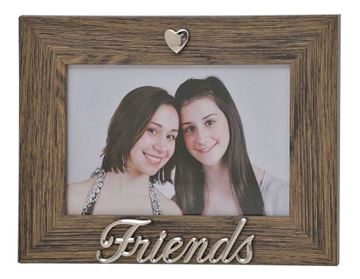 Picture of Friends silver heart frame