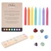 Picture of Chakra energy candles/crystals