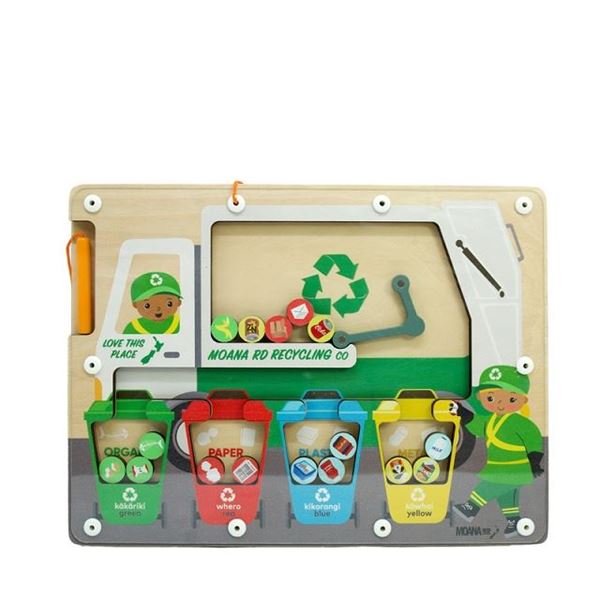 Picture of Recycle sorting truck