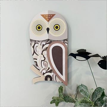 Picture of Ruru white wall art
