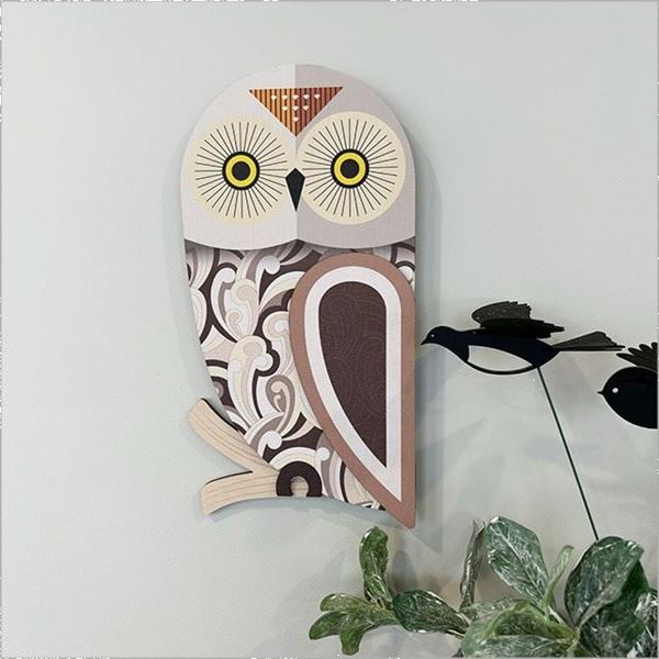 Picture of Ruru white wall art
