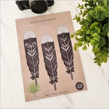 Picture of Pop out huia feather set