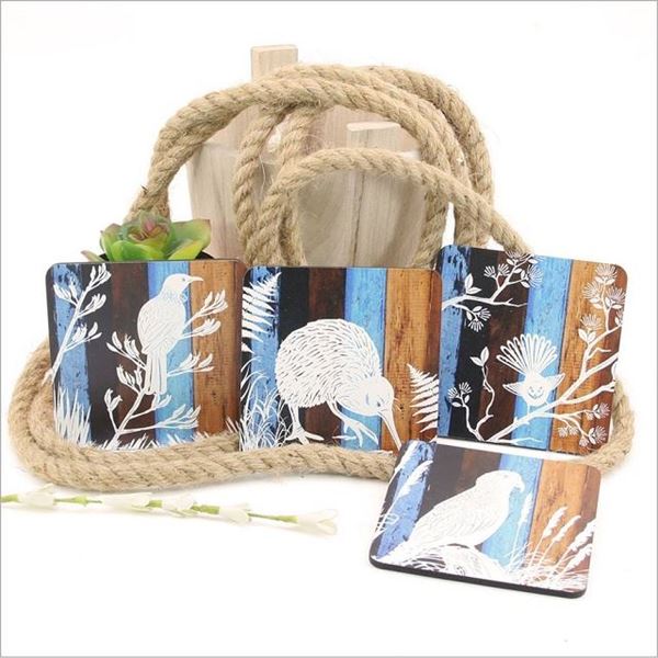 Picture of Coasters timber native birds