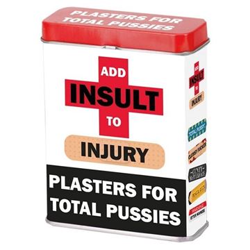 Picture of Add insult to injury plasters