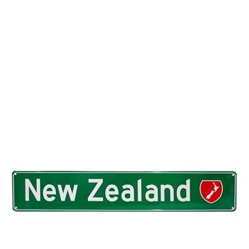 Picture of New Zealand road metal sign