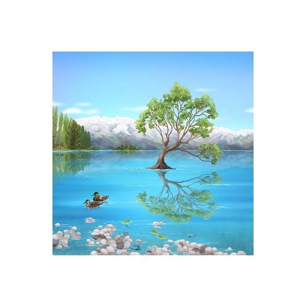 Picture of Lake wanaka 3D ceramic tile
