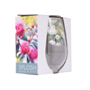 Picture of Native blooms white glass