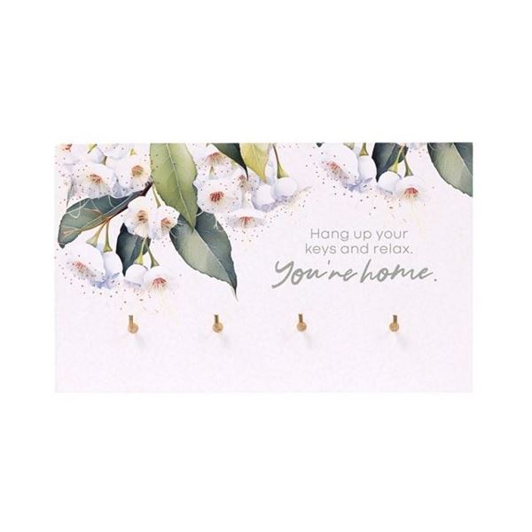 Picture of Native blooms key hanger
