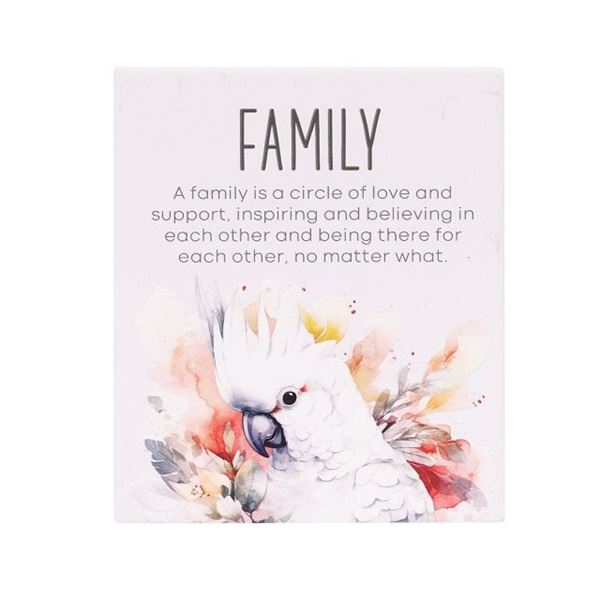 Picture of Native blooms family verse