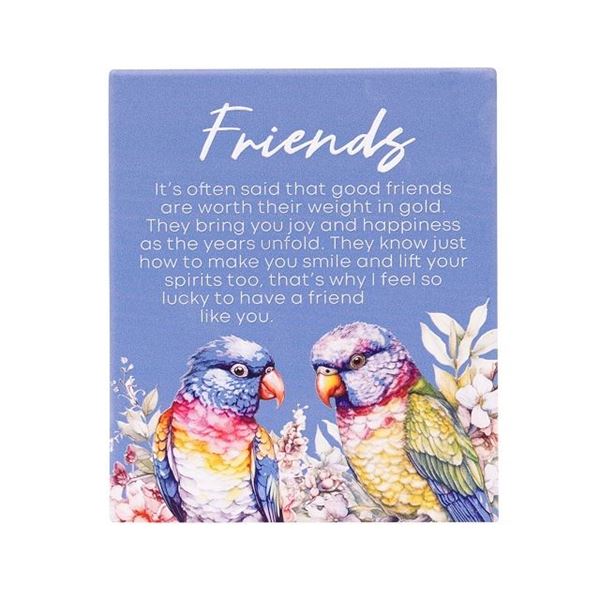 Picture of Native blooms friends verse