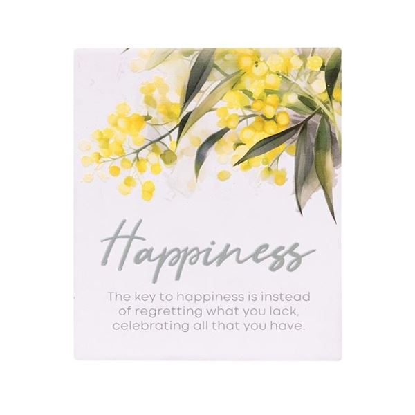 Picture of Native blooms happiness verse
