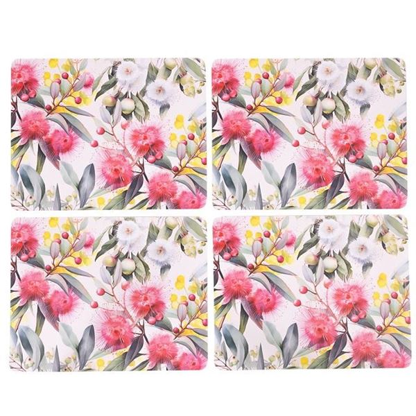 Picture of Native blooms placemats S/4