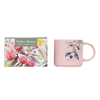 Picture of Native blooms white floral mug