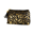 Picture of Cosmetic bag blk/gold birds