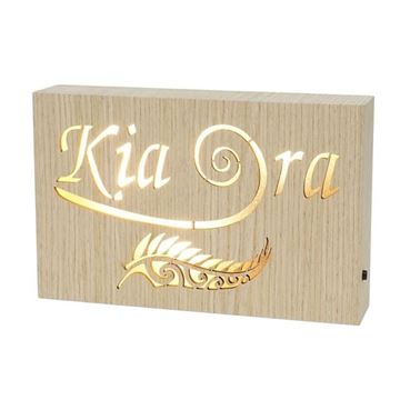 Picture of Kia ora LED block