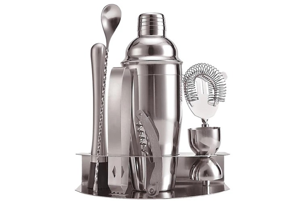 Picture of 8 piece cocktail set/stand