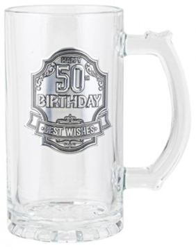Picture of 50th badge tankard