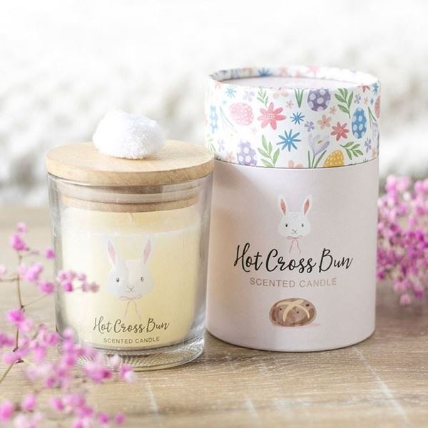 Picture of Hot cross bun candle