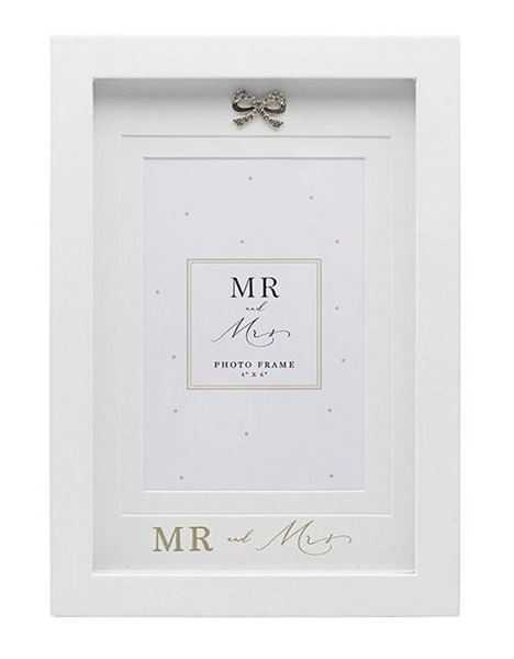 Picture of Mr & mrs jewelled frame 4x6
