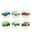 Picture of Vintage car club coasters S/6