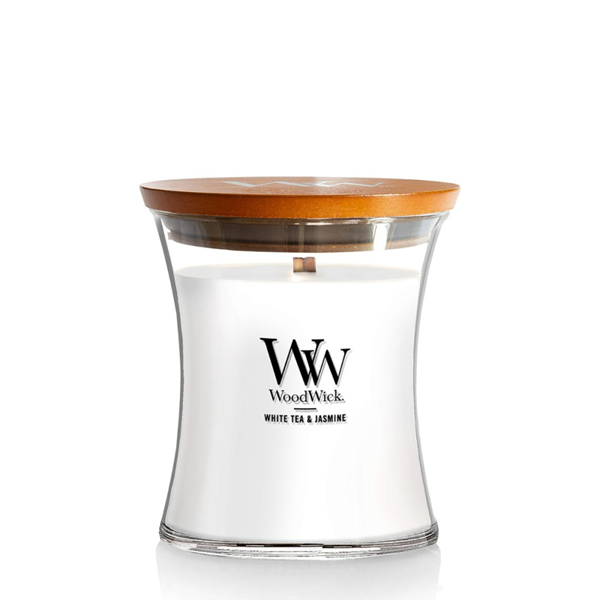 Picture of Woodwick med white tea/jasmine
