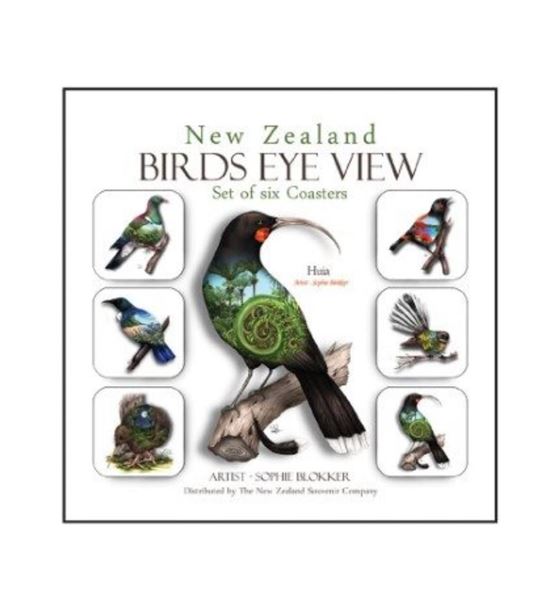 Picture of Coasters S/6 nz birds