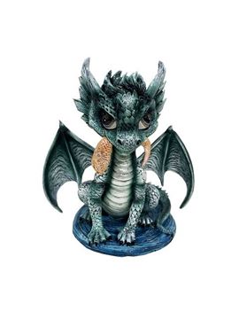 Picture of Cute dragon catching fish